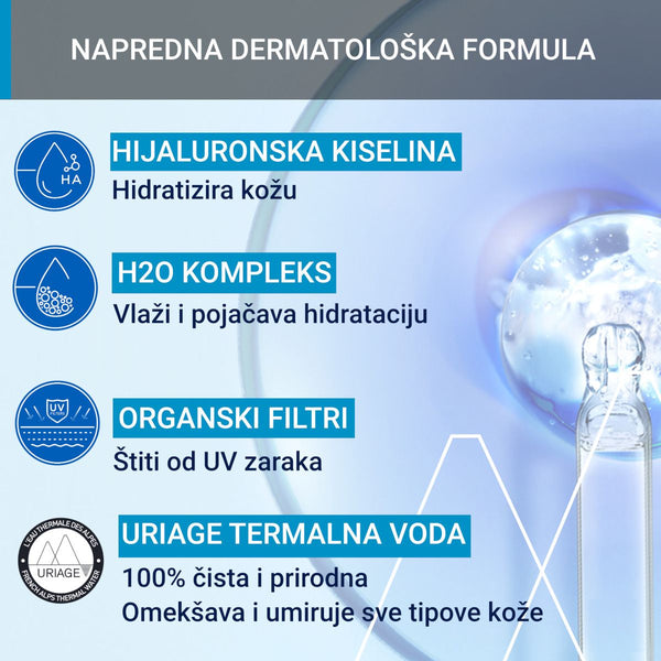 Uriage EAU THERMALE lagana krema SPF20 40 ml