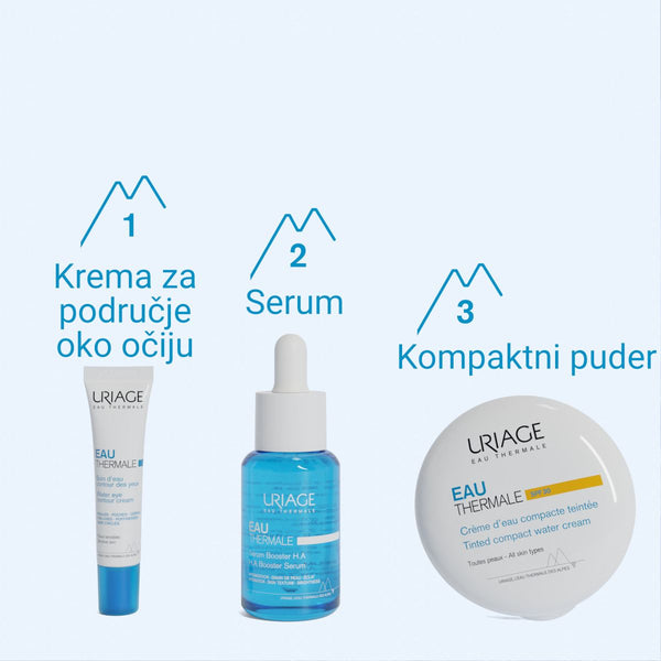Uriage EAU THERMALE hidratantni kompaktni puder SPF30 10 g