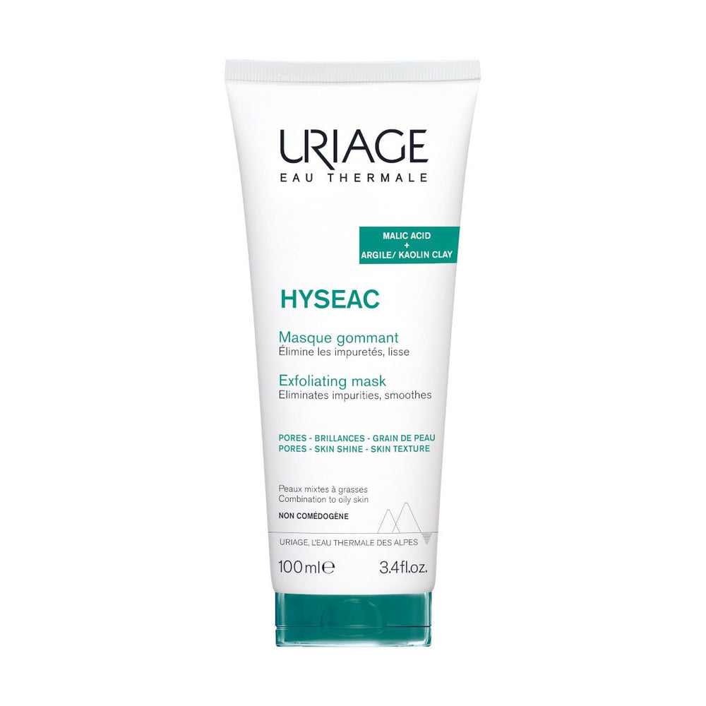 Uriage Hyséac 2u1 piling i maska 100 ml