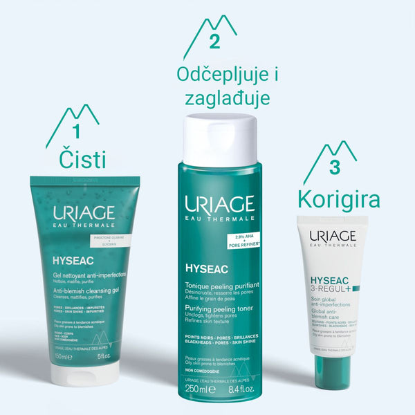 Uriage Hyseac pročišćavajući tonik 250 ml