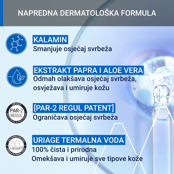 Uriage Pruriced SOS umirujući roll-on nakon uboda 15 ml