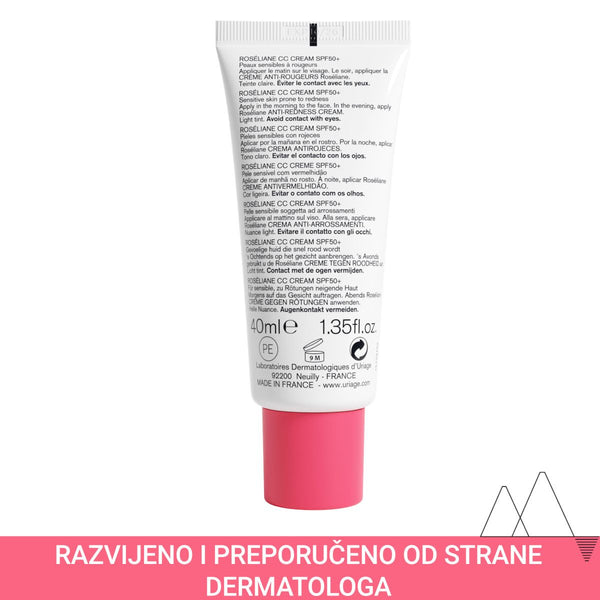 Uriage Roseliane CC krema SPF50+ 40 ml