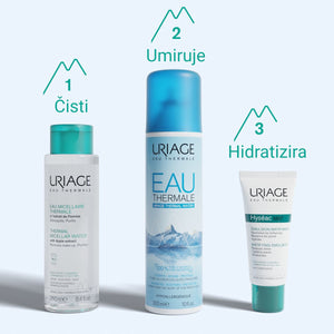 Uriage Termalna micelarna voda s ekstraktrom jabuke za mješovitu i masnu kožu 100 ml