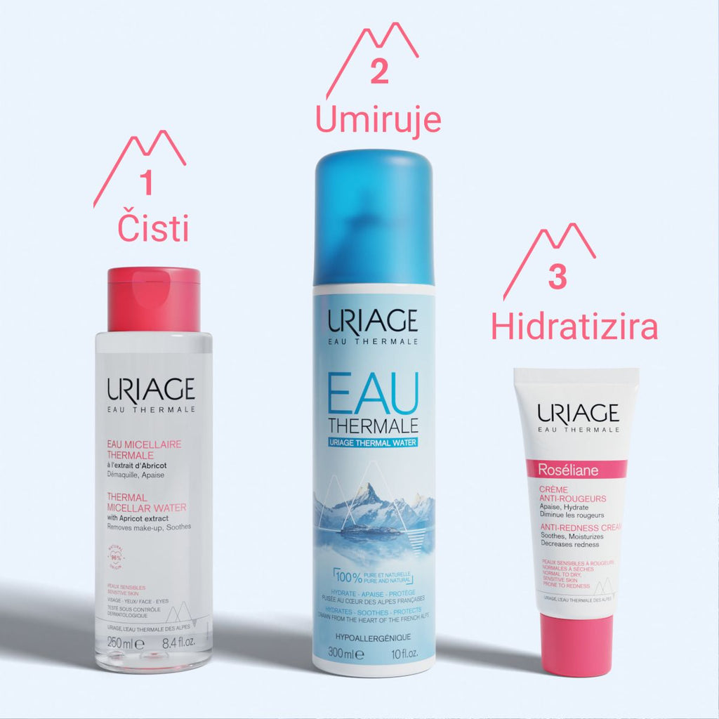 Uriage Termalna micelarna voda za osjetljivu kožu s ekstraktom marelice 100 ml 