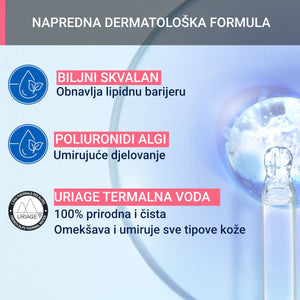 Uriage Tolederm Control umirujuća krema 40 ml