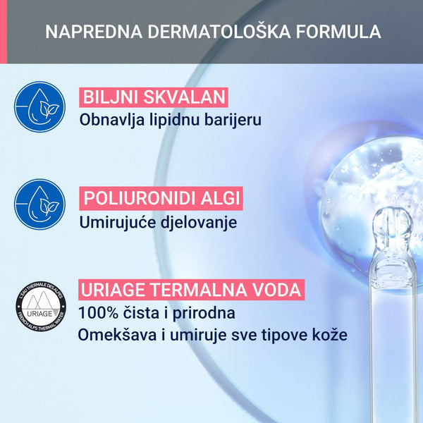 Uriage Tolederm Control umirujuća krema za područje oko očiju 15 ml