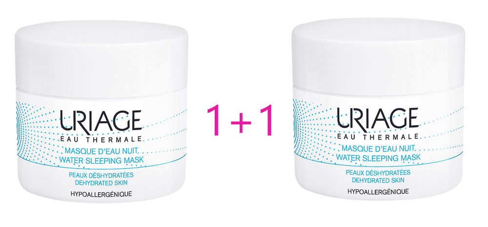 Uriage EAU THERMALE noćna maska 50 ml 1+1 GRATIS