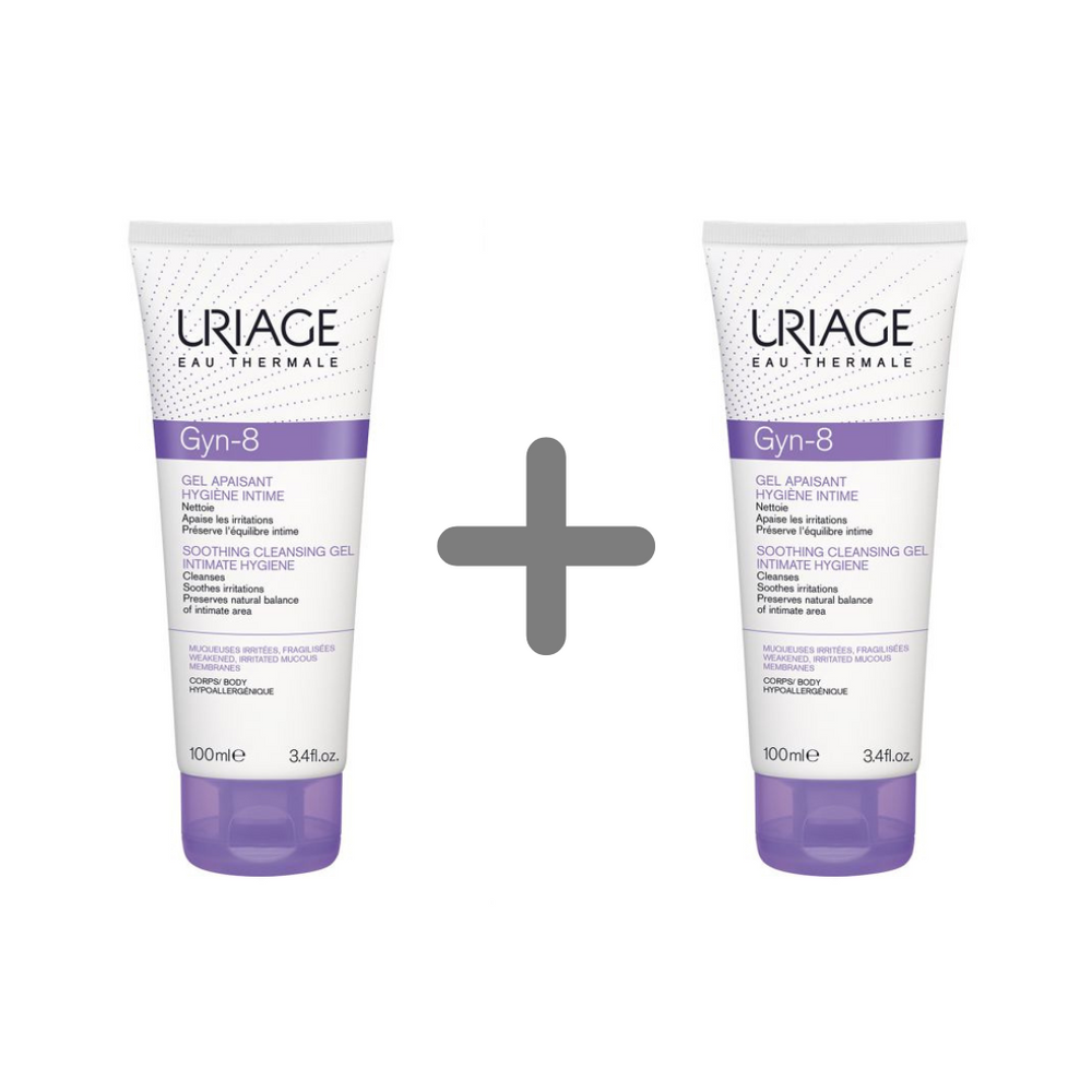 Uriage GYN-8 umirujući gel za intimnu higijenu 100 ml 1+1 GRATIS