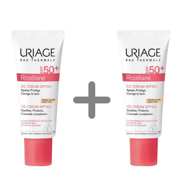 Uriage Roseliane CC krema SPF50+ 40 ml 1+1 GRATIS
