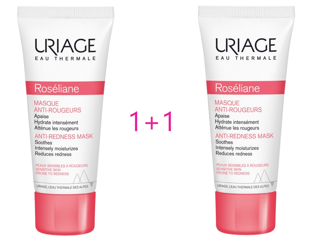 Uriage Roseliane maska za lice 40 ml 1+1 GRATIS