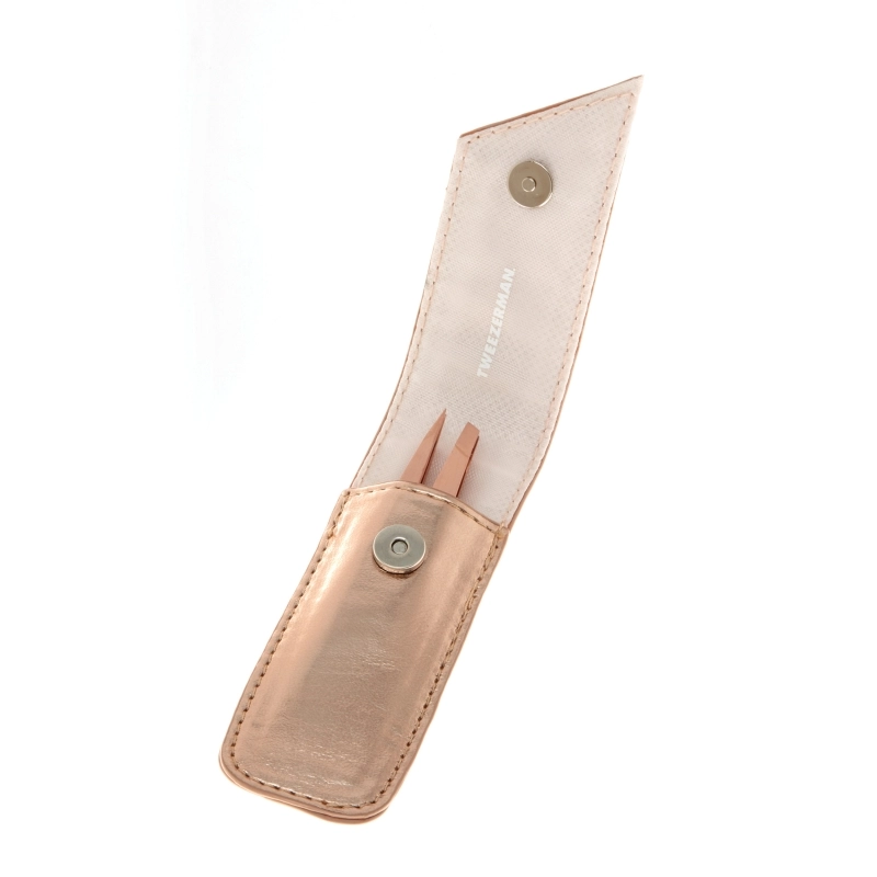 Slant Tweezer Set za obrve rose gold petite