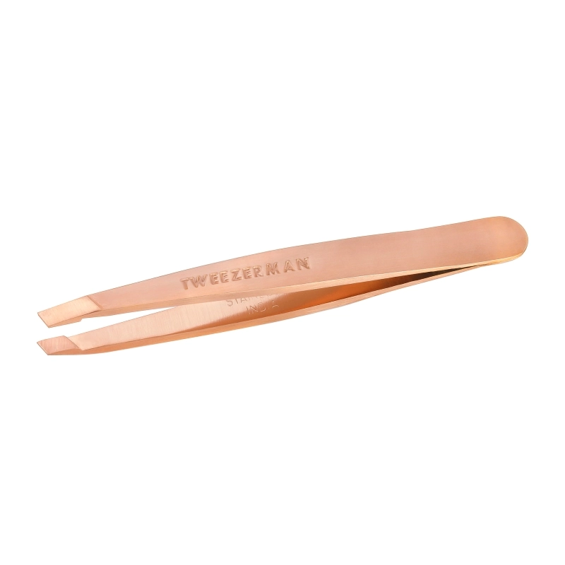 Slant Tweezer Mini Pinceta s kosim vrhom rose gold