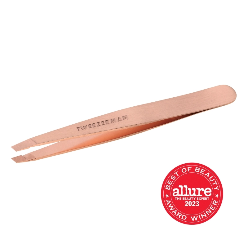 Slant Tweezer Pinceta s kosim vrhom rose gold