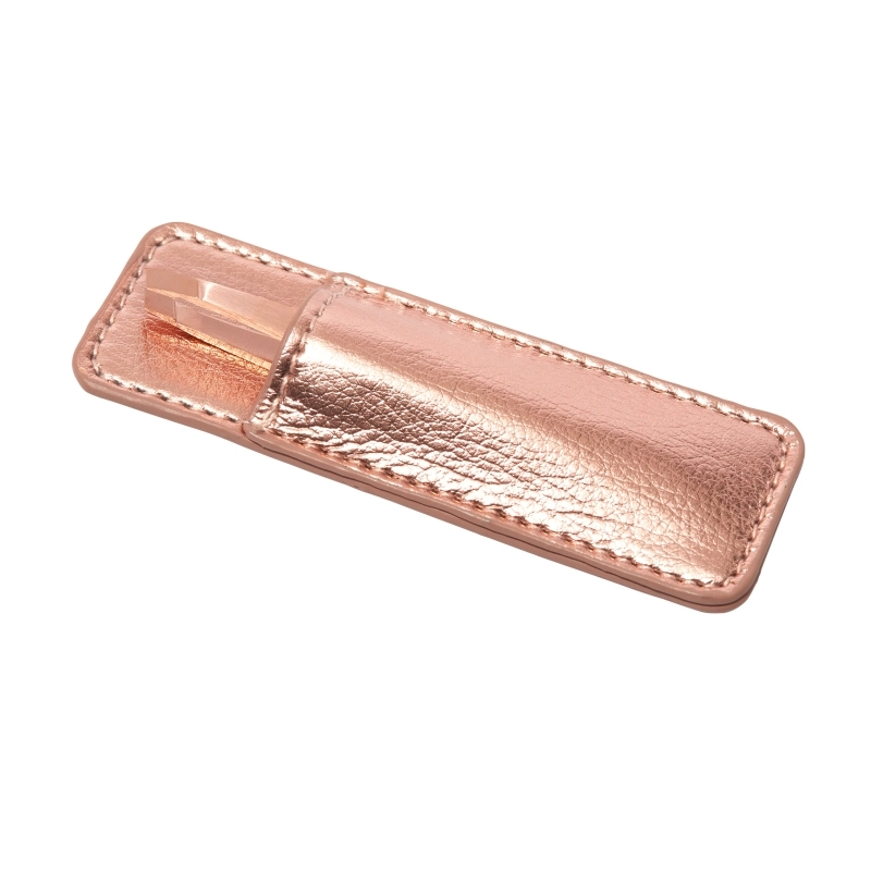 Slant Tweezer Set za obrve rose gold