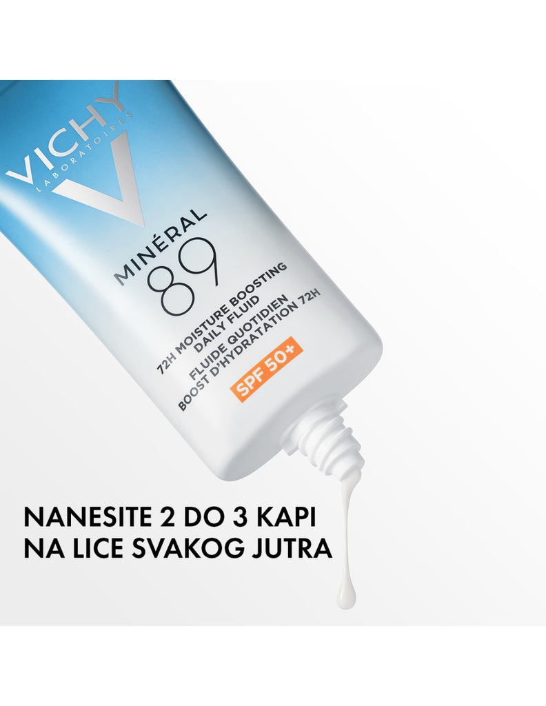 VICHY MINÉRAL 89 Dnevni fluid za intenzivnu hidrataciju tijekom 72 sata, 50 ml