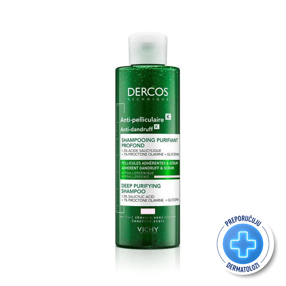 Vichy Dercos ANTI DANDRUFF K Piling šampon 250 ml