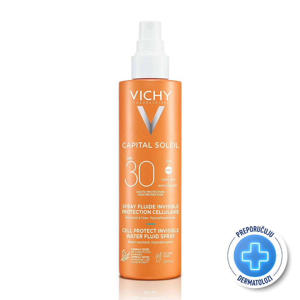 Vichy CAPITAL SOLEIL Vodeni fluid u spreju SPF30 200 ml