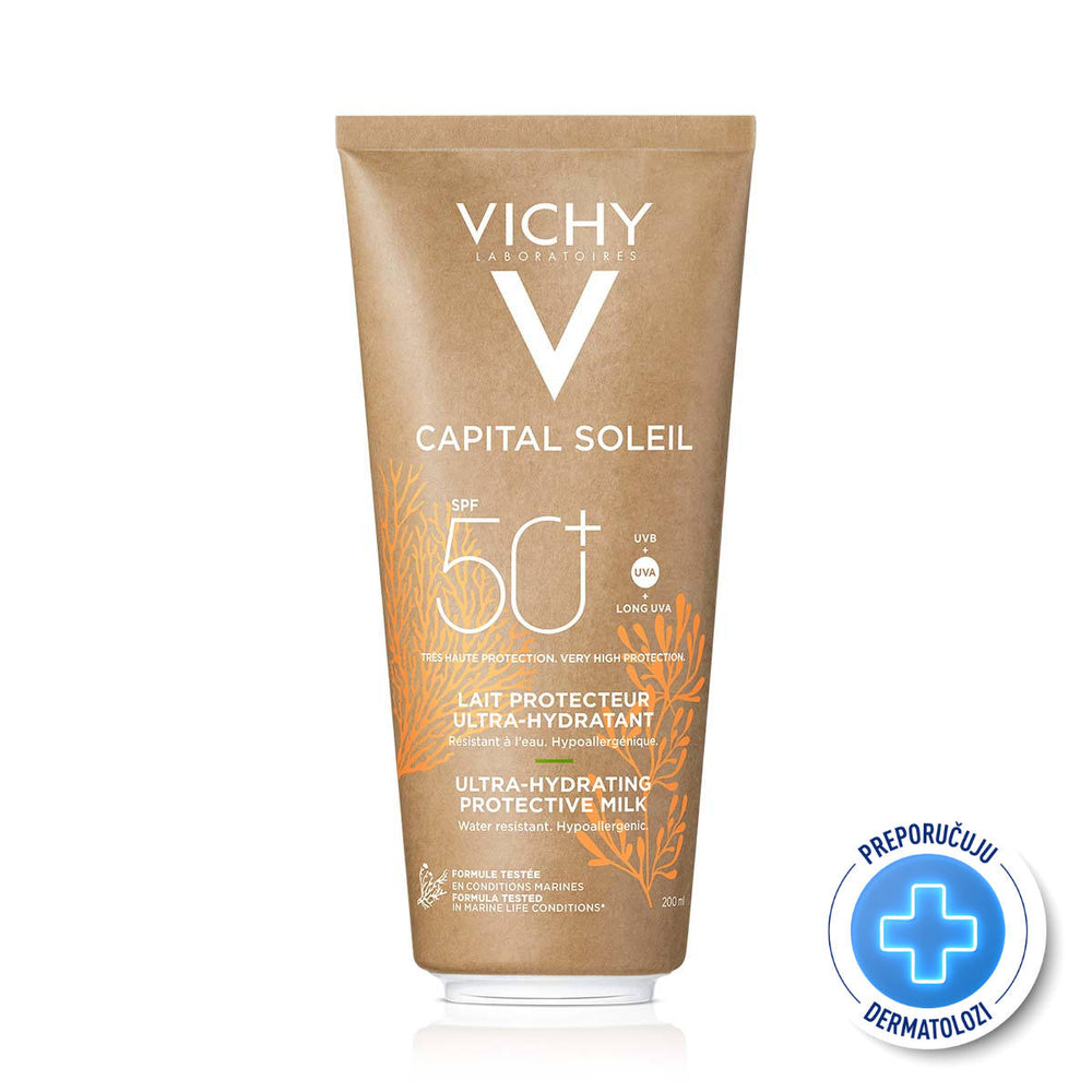 Vichy CAPITAL SOLEIL Solar Eco-Designed Milk SPF50+ 200 ml