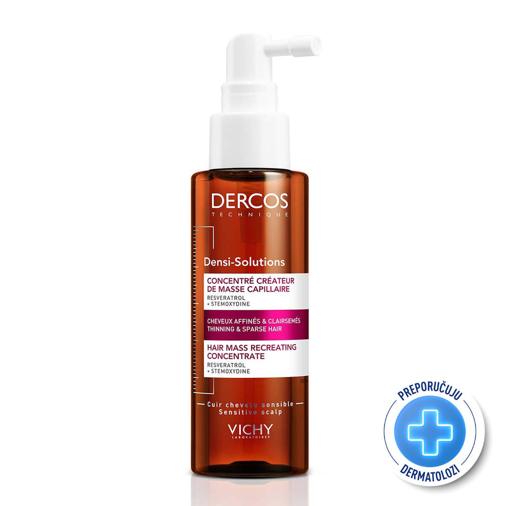Vichy Dercos Densi-Solutions - koncentrirana njega za tanku i rijetku kosu 100 ml