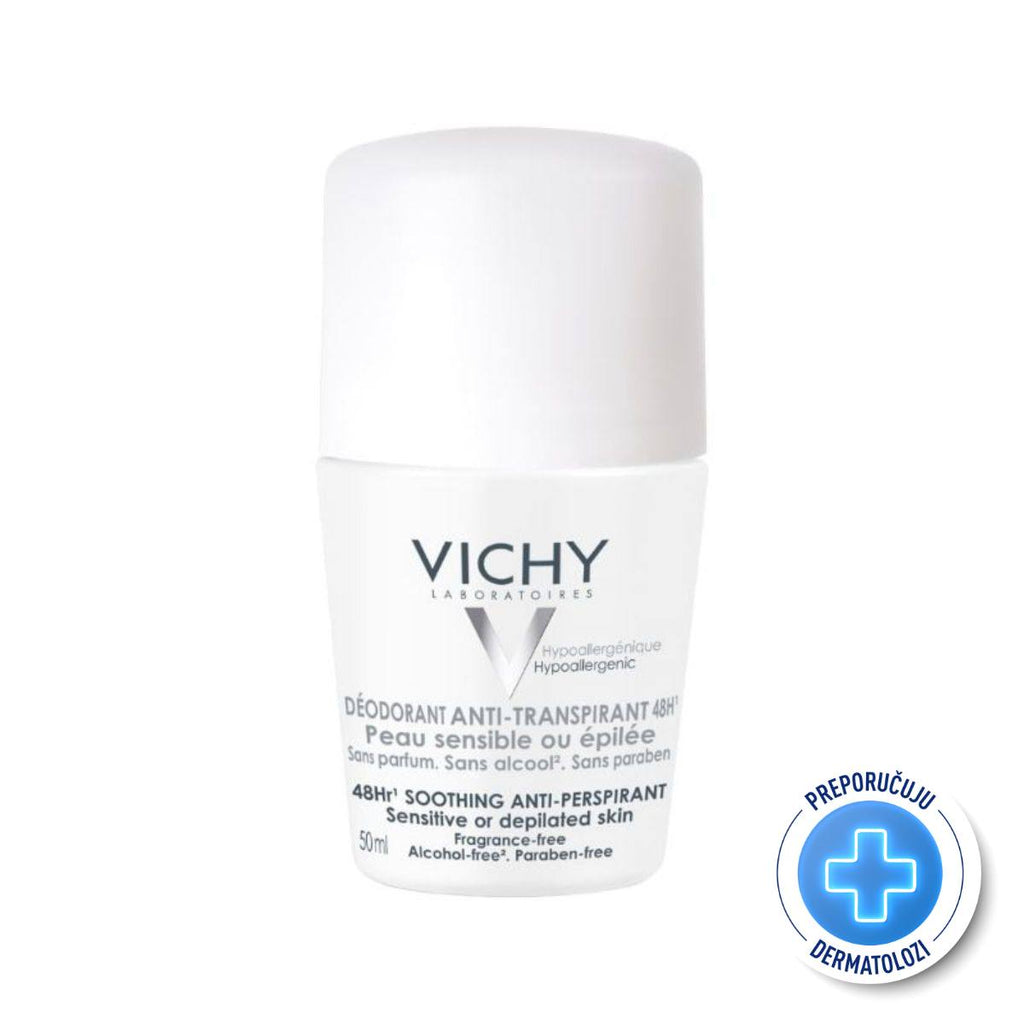 Vichy Deo Roll on dezodorans za osjetljivu kožu 50 ml