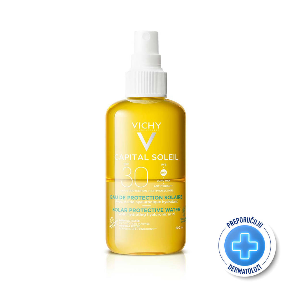 Vichy CAPITAL SOLEIL Vodica za zaštitu od sunca SPF30 - hidratacija 200 ml