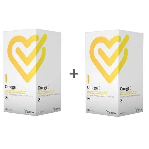 Yasenka Omega 3 75 kapsula 1+1 GRATIS
