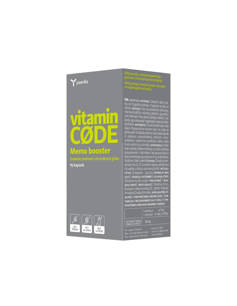 Yasenka Vitamin code memo booster a75