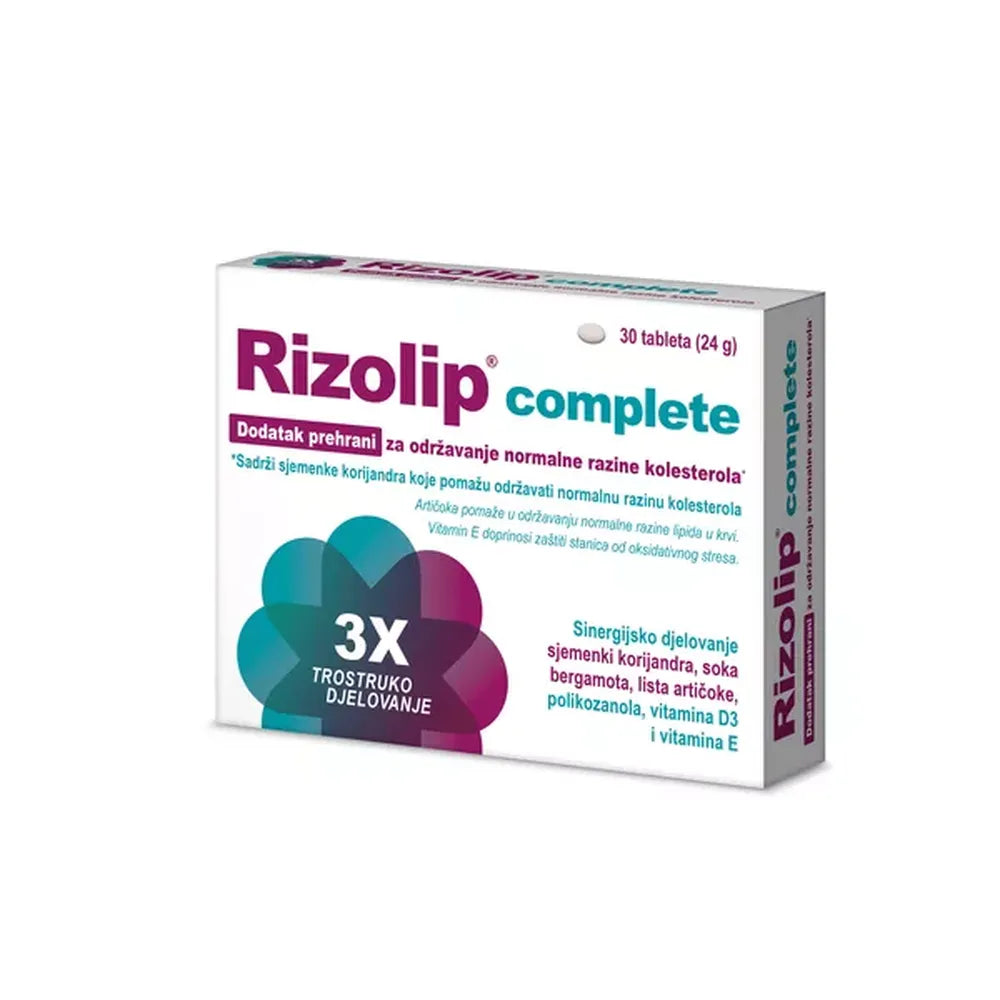 Aktival Rizolip Complete 30 tableta, dodatak prehrani