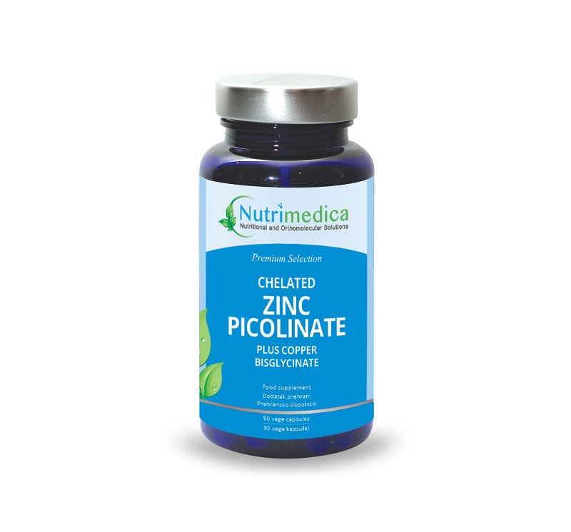 Nutrimedica Cink 15 mg+Bakar 1 mg 90 kapsula