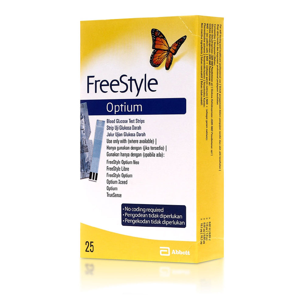 Test trake FreeStyle Optium Abbott, 25 komada