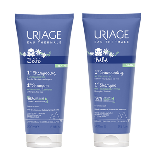 Uriage 1er Bebe Prvi šampon za kosu 200 ml 1+1 GRATIS