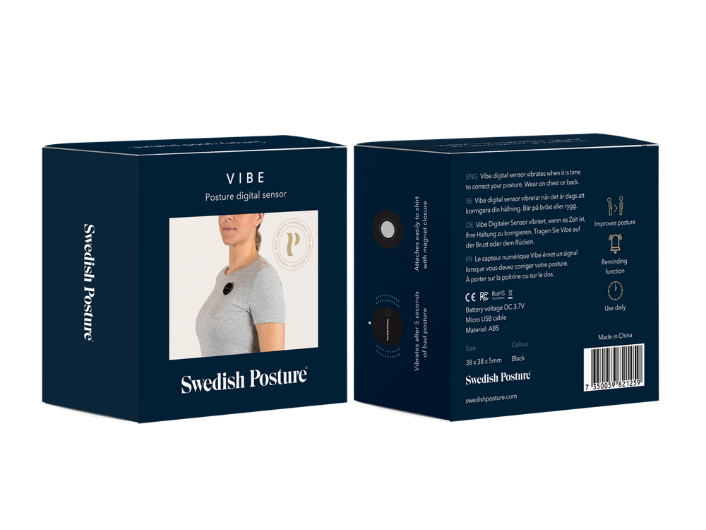 Swedish Posture vibrirajući digitalni senzor