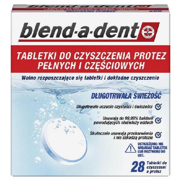 Blend-a-dent tablete Long last fresh 28