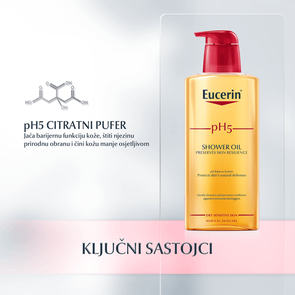 Eucerin pH5 ulje za tuširanje 400 ml