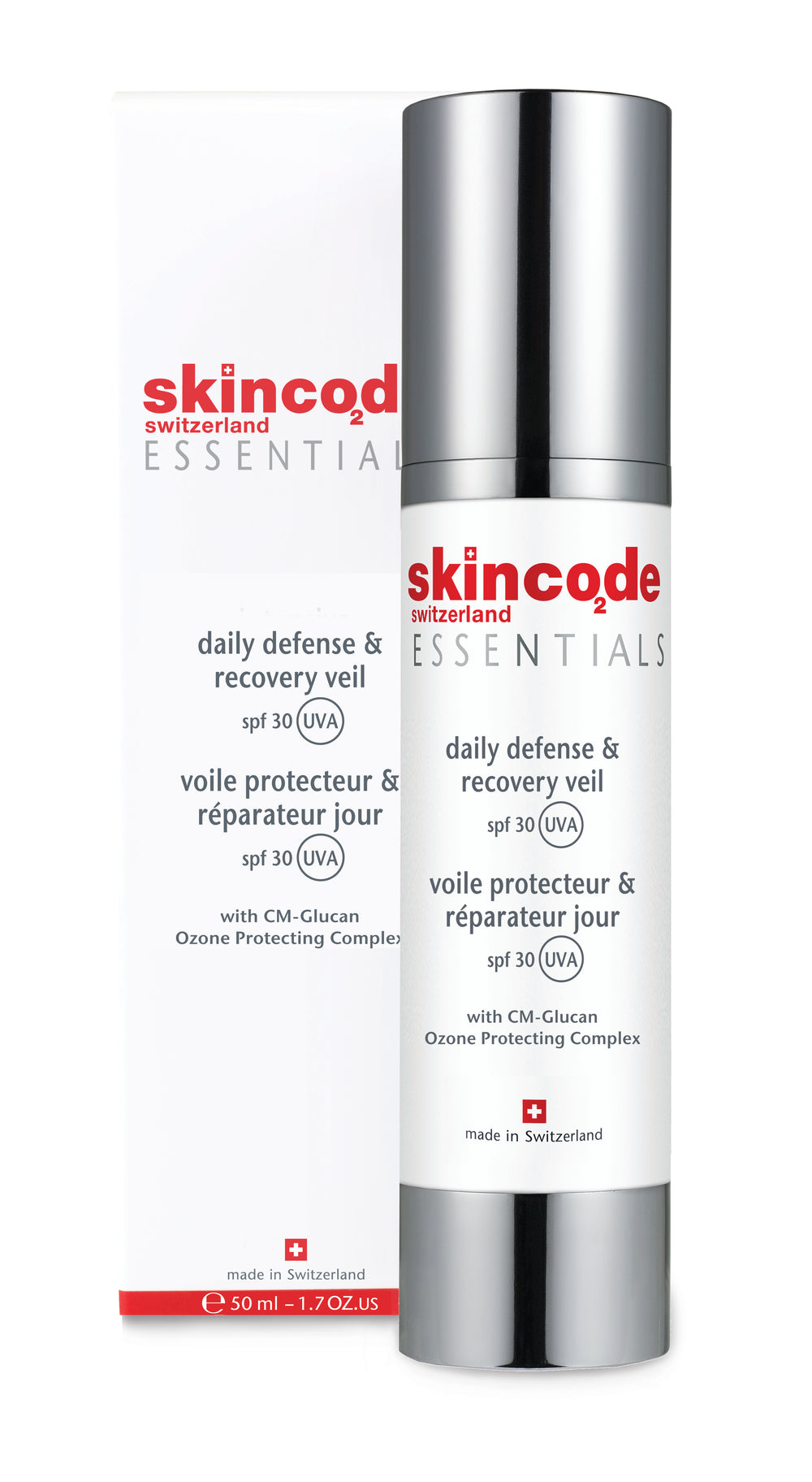Skincode Essentials Dnevna krema za zaštitu i obnovu kože SPF30 50ml