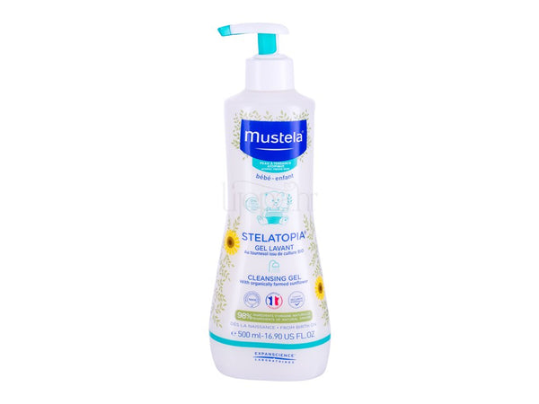 Mustela Stelatopia gel za tuširanje 500 ml