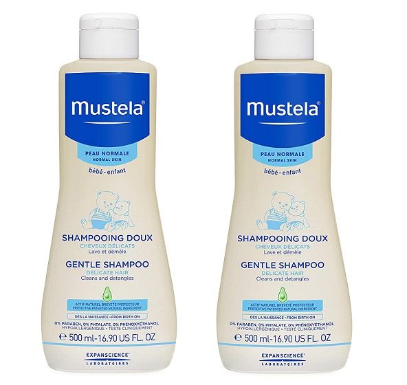 Mustela Nježni šampon 500 ml 1+1 GRATIS