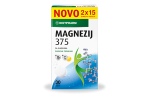 Dietpharm Magnezij 375 šumeće tablete 30 kom