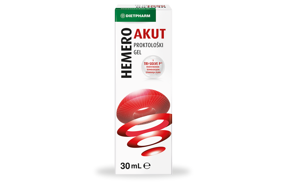 DIETPHARM Hemero AKUT proktološki gel, 30ml