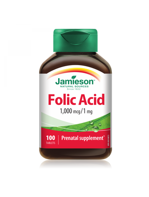 Jamieson Folna kiselina 1mg 100 tableta (ROK: 30.06.2025)