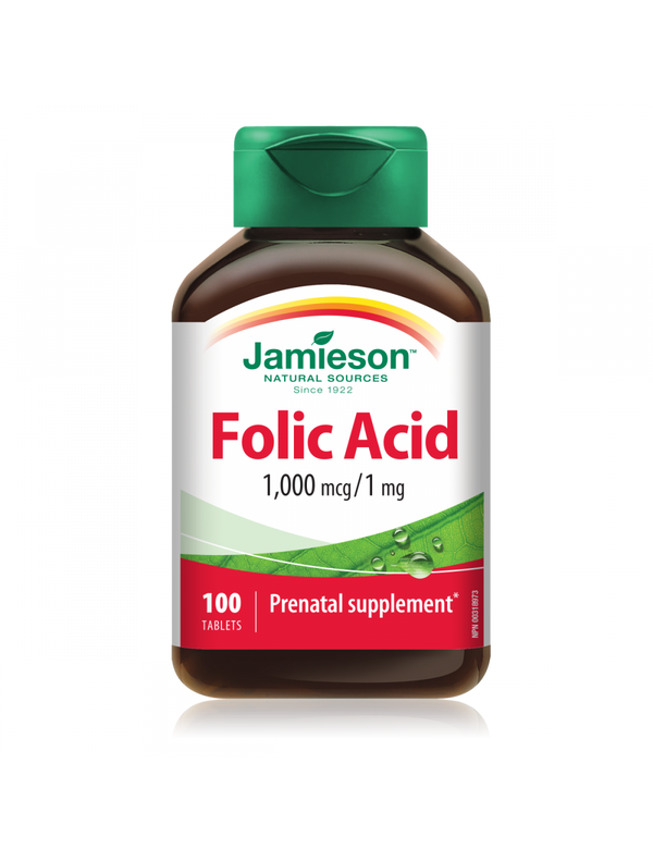 Jamieson Folna kiselina 1mg 100 tableta (ROK: 30.06.2025)