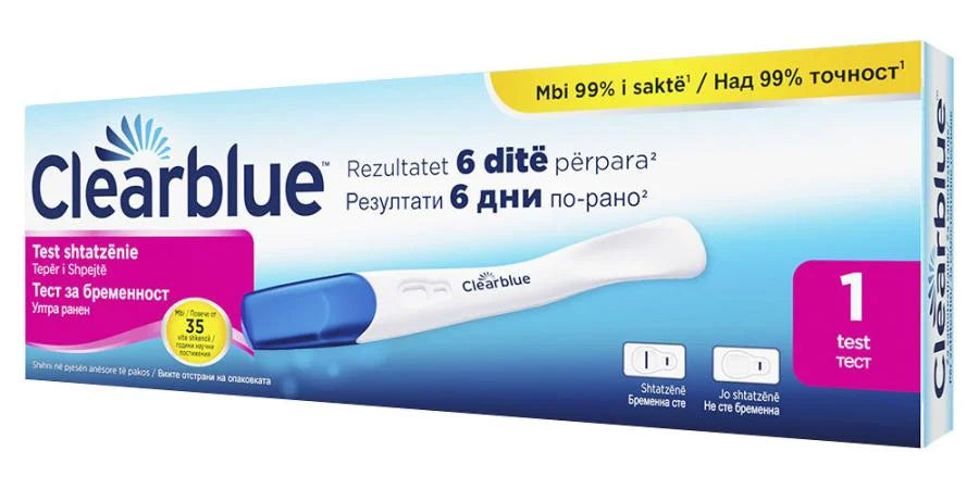 Clearblue test za rano utvrđivanje trudnoće