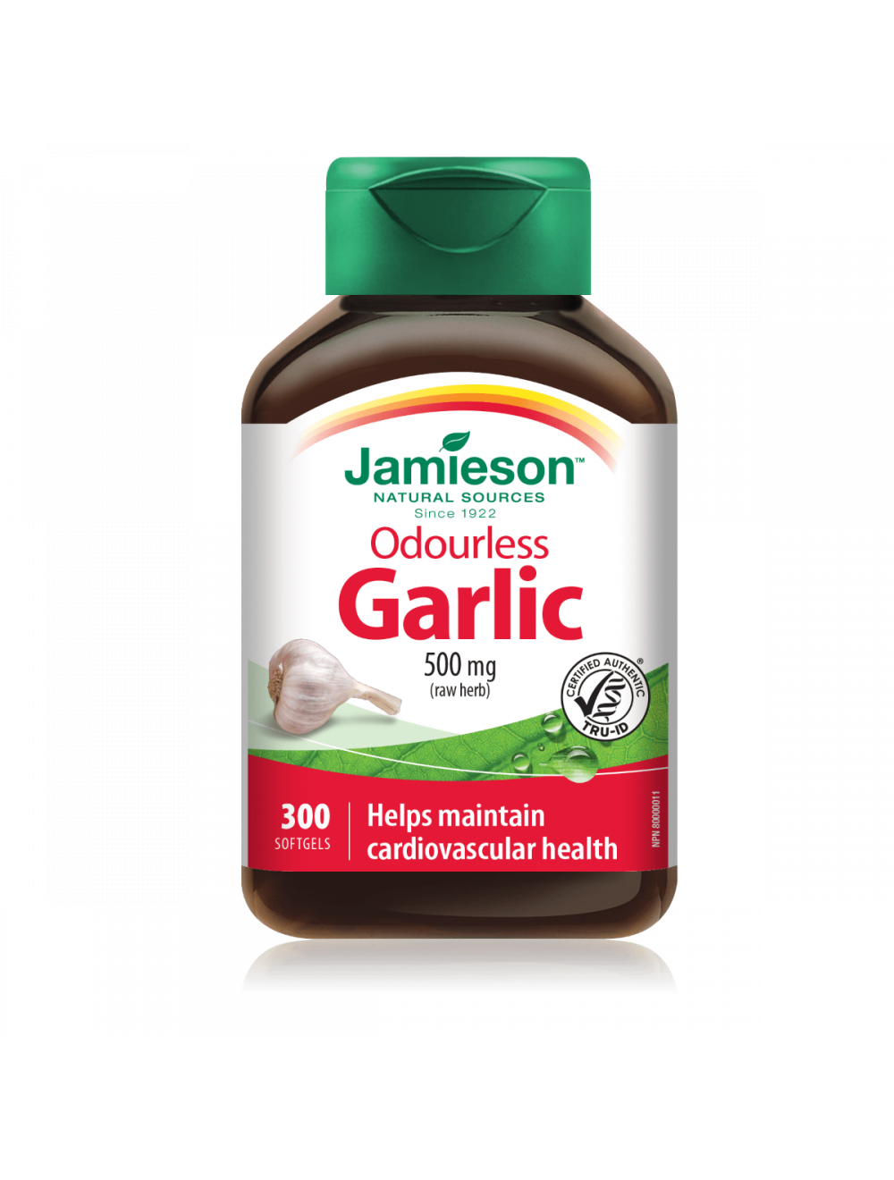 Jamieson Češnjak bez mirisa 500mg 300 kapsula