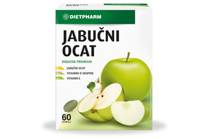 DIETPHARM Jabučni ocat kapsule, 60 komada
