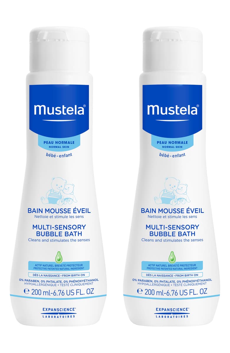 Mustela Pjenušava kupka 200 ml 1+1 GRATIS