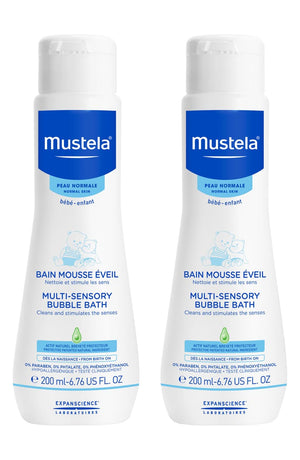 Mustela Pjenušava kupka 200 ml 1+1 GRATIS