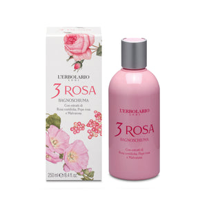 L'Erbolario 3 Rosa kupelj za tijelo 250 ml