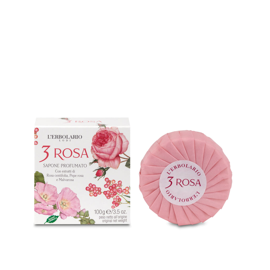 L'Erbolario 3 Rosa sapun 100 g