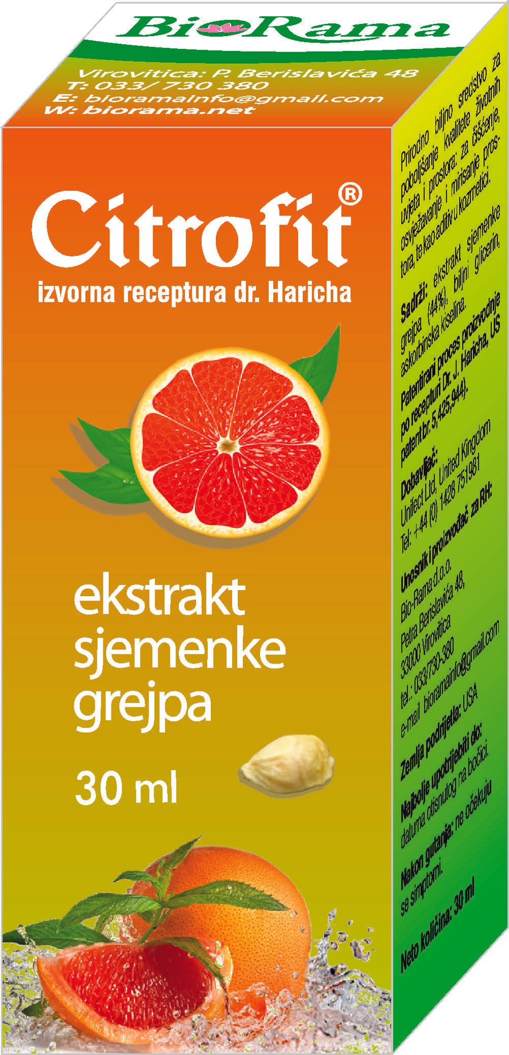 Bio Rama Citrofit 30 ml
