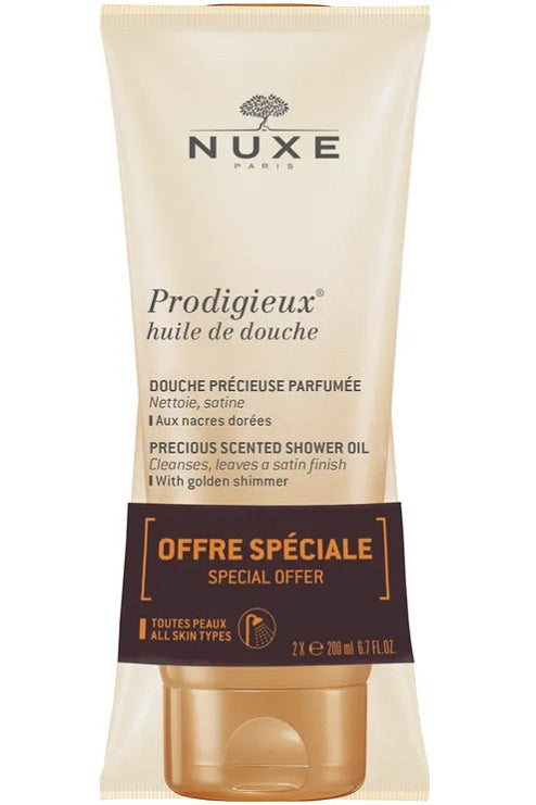 Nuxe Prodigieux ulje za tuširanje 2x200 ml